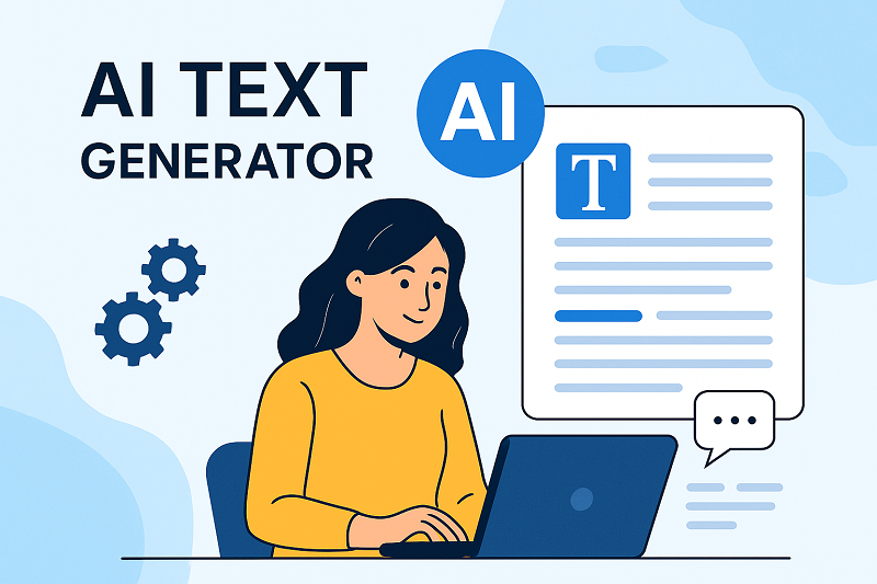 Generate, edit, export.